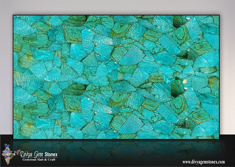 Unveiling the Allure of Amazonite Slab: Nature's Elegance Crafted in Stone