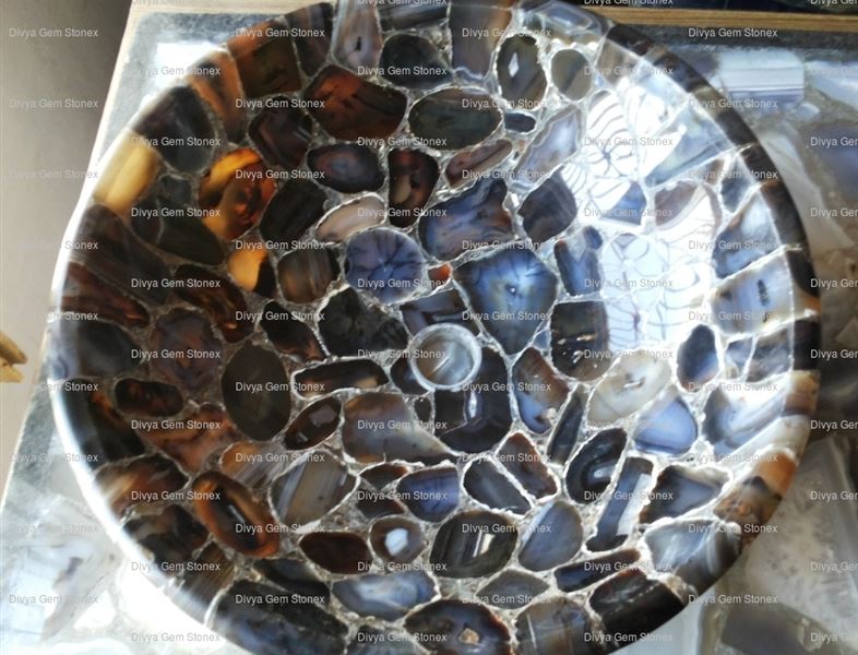 Blue Agate Slabs