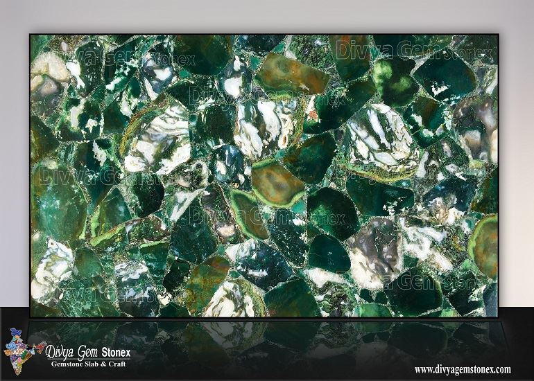 Semi Precious Quartz Slabs