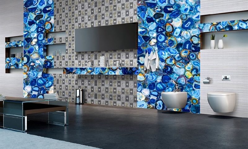 blue agate countertop