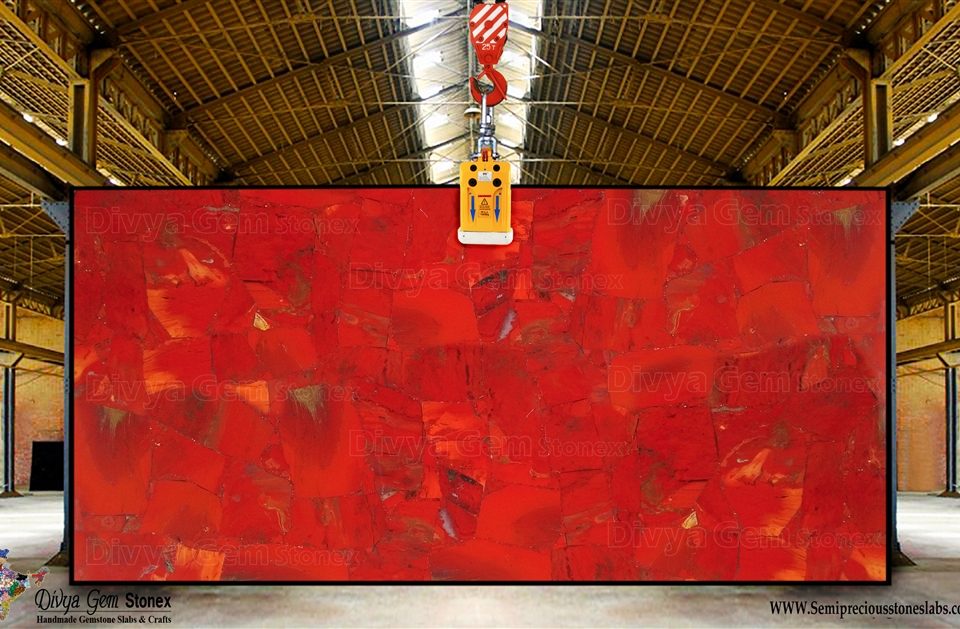 Red Jasper Slab