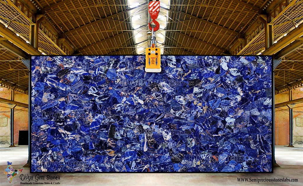 Royal Blue Sodalite Slab