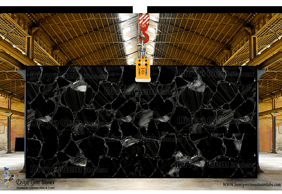 Black Obsidian Slab