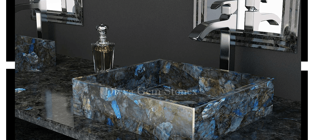 Semi Precious Stone Wash Basin