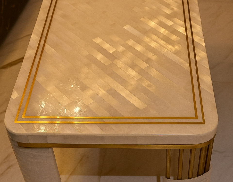 Selenite Dining Table Top