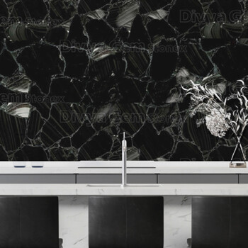 Black Obsidian Slab Black Obsidian Slab